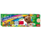Farby plakatowe Bambino, duże słoiczki 20ml