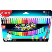 Flamastry szkolne Maped Color'Peps, długotrwałe, transparent...