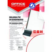 Folia do bindowania Office Products A4, bezbarwna okładka, 1...