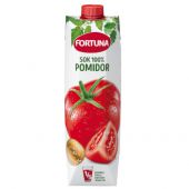 Fortuna Pomidor 1L, warzywny sok 100% w kartonie