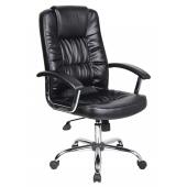 Fotel biurowy elegancki tapicerowany ekoskórą Cyprus Office ...