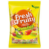 Fresh & Fruity Kwaśne Wawel, galaretki owocowe z płynnym nad...