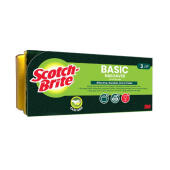 Gąbki do zmywania Scotch Brite Basic, profilowane zmywaki ku...