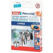 Haczyk samoprzylepny Tesa Powerstrips Deco, przezroczyste