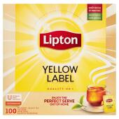 Herbata czarna Lipton Yellow Label, torebki w kopertach