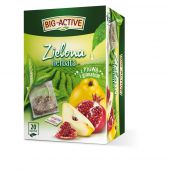 Herbata zielona Big-Active Pigwa i Granat, z dodatkiem owocó...