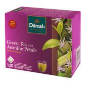 Herbata zielona Dilmah Green Tea Jaśmin, torebki bez sznurec...