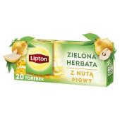 Herbata zielona Lipton z Nutą Pigwy, aromatyzowana, torebki ...