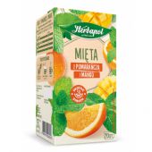 Herbata ziołowa Herbapol Zielnik Polski Mięta z Pomarańczą i...