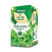 Herbata ziołowa Herbapol Zielnik Polski Pokrzywa, torebki be...