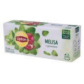 Herbata ziołowa Lipton Melisa z Granatem, torebki ze sznurec...