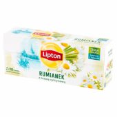 Herbata ziołowa Lipton Rumianek z Trawą Cytrynową, torebki z...