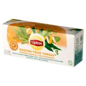 Herbata ziołowa Lipton Zdrowe Gardło, funkcyjna, torebki ze ...
