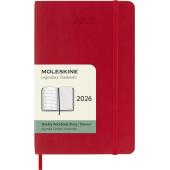 Kalendarz książkowy format 9x14 cm tygodniowy 2027 Moleskine...