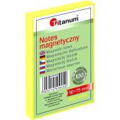 Karteczki elektrostatyczne Titanum 50 x 75 mm, magnetyczny b...