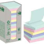 Karteczki harmonijkowe Post-it Z-Notes Nature 76 x 76 mm, ek...