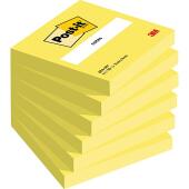 Karteczki samoprzylepne Post-it 76 x 76 mm, neonowy żółty bl...