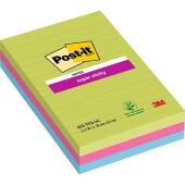 Karteczki samoprzylepne Post-it Super Sticky 102 x 152 mm, 3...