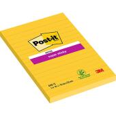 Karteczki samoprzylepne Post-it Super Sticky 102 x 152 mm, ż...