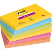 Karteczki samoprzylepne Post-it Super Sticky 76 x 127 mm, ko...