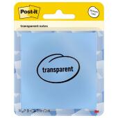 Karteczki samoprzylepne Post-it Transparent Notes 73 x 73 mm...