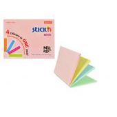 Karteczki samoprzylepne Skick'n Magic Pad 76x101 mm, 4 paste...