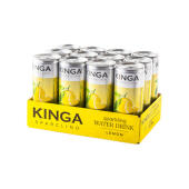 Kinga Sparclino Lemon 250 ml, napój gazowany o smaku cytryno...