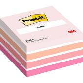 Kostka karteczek samoprzylepnych Post-it 76 x 76 mm, różowa