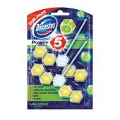 Kostka toaletowa Domestos Power5 55g x 2 sztuki, zawieszka d...