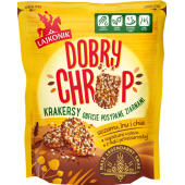 Krakersy Dobry Chrup Lajkonik, z ziarnem sezamu, lnu i chia
