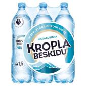 Kropla Beskidu 1,5L x 6 sztuk, woda mineralna w butelkach PE...