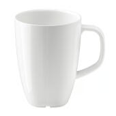 Kubek ceramiczny 300 ml IKEA Vardera, biały z uchem