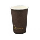 Kubki papierowe brązowe Coffee 4 You 300 ml, do napojów gorą...