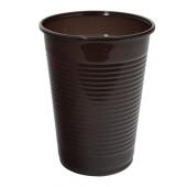 Kubki plastikowe brązowe Office Products 200 ml, do napojów ...