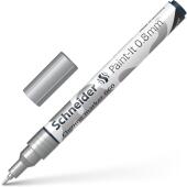 Marker chromowany SCHNEIDER Paint-It, metaliczny srebrny