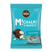 Michałki Kokosowe Wawel, cukierki w czekoladzie