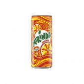 Mirinda 0,33L, napój gazowany o smaku pomarańczowym, w puszc...