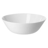 Miska 23 cm biała IKEA Oftast, salaterka, naczynia stołowe