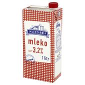 Mleczarnia 3,2% 1L, mleko UHT w kartonie