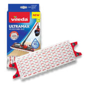 Mop płaski Vileda Ultramax 2w1, zapasowy wkład z mikrofibry