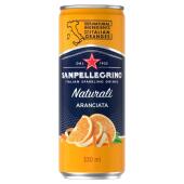 Napój Sanpellegrino Aranciata Naturali 0,33L, delikatnie gaz...