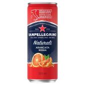 Napój Sanpellegrino Aranciata Rossa Naturali 0,33L, delikatn...