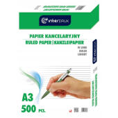 Papier kancelaryjny - podaniowy A3, 500 arkuszy.