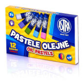 Pastele olejne Astra, tłuste kredki o intensywnych barwach