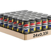 Pepsi Zero 0,33L, napój gazowany bez cukru, o smaku cytrynow...