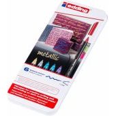 Pisaki metaliczne Edding E-1200, markery z końcówką 1-3mm, z...