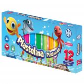 Plastelina brokatowa okrągła Astra, niebrudząca