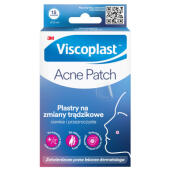 Plastry na zmiany trądzikowe Viscoplast Acne Patch 12 mm