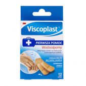 Plastry z opatrunkiem Viscoplast Wodoodporny, 2 rozmiary
