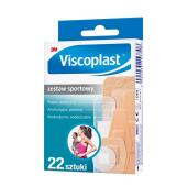 Plastry z opatrunkiem Viscoplast Zestaw Sportowy, 3 rodzaje,...